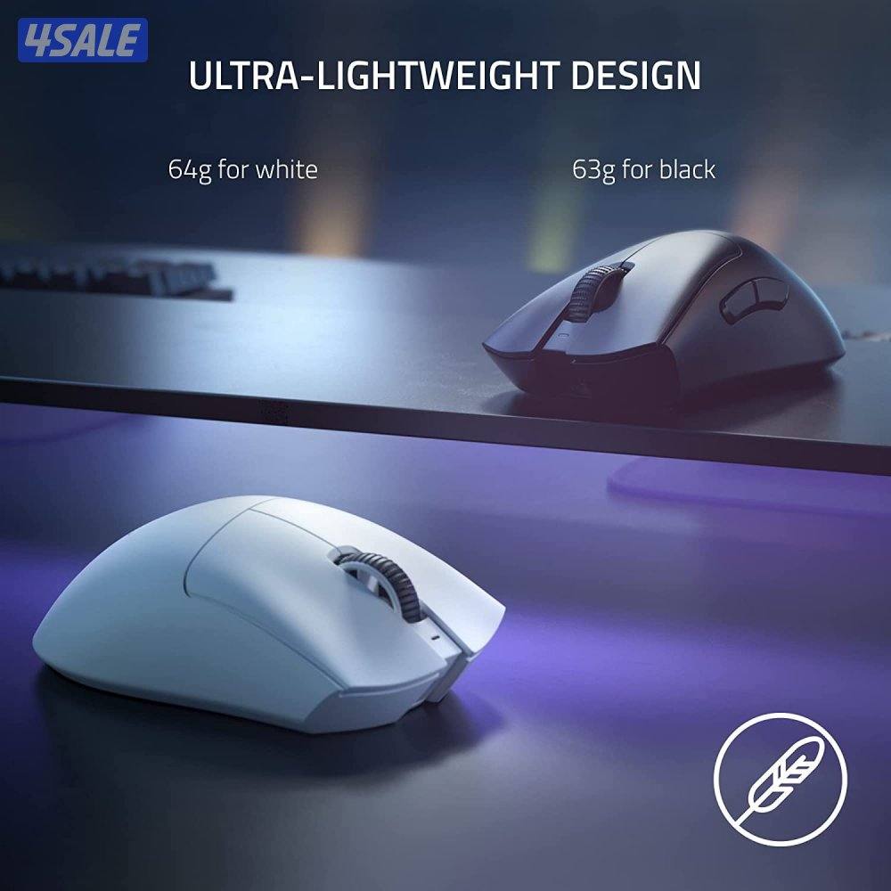 DEATHADDER V3 PRO WIRELESS GAME MOUSE WHITE Limited Edition3