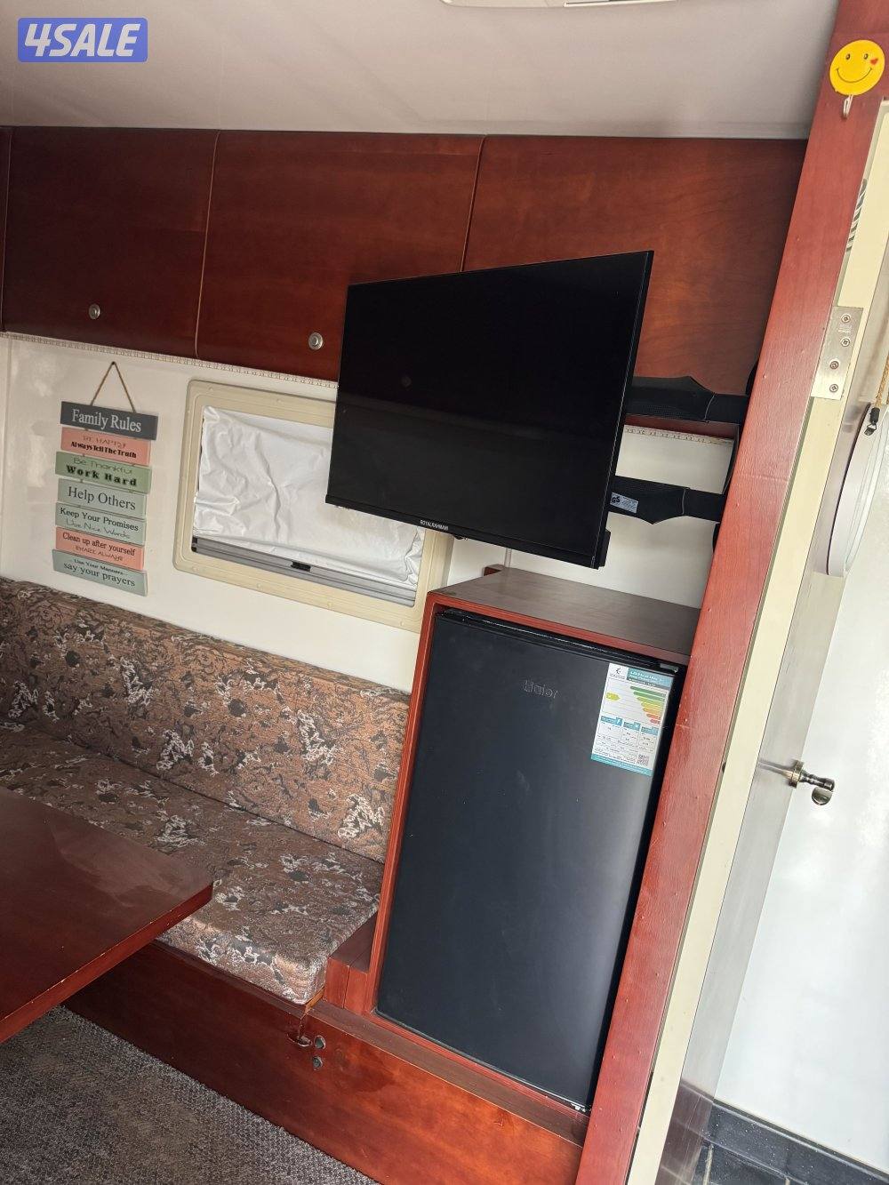 بيعه سريعه للبيع كرفان تركي مرتب و مجكنم5