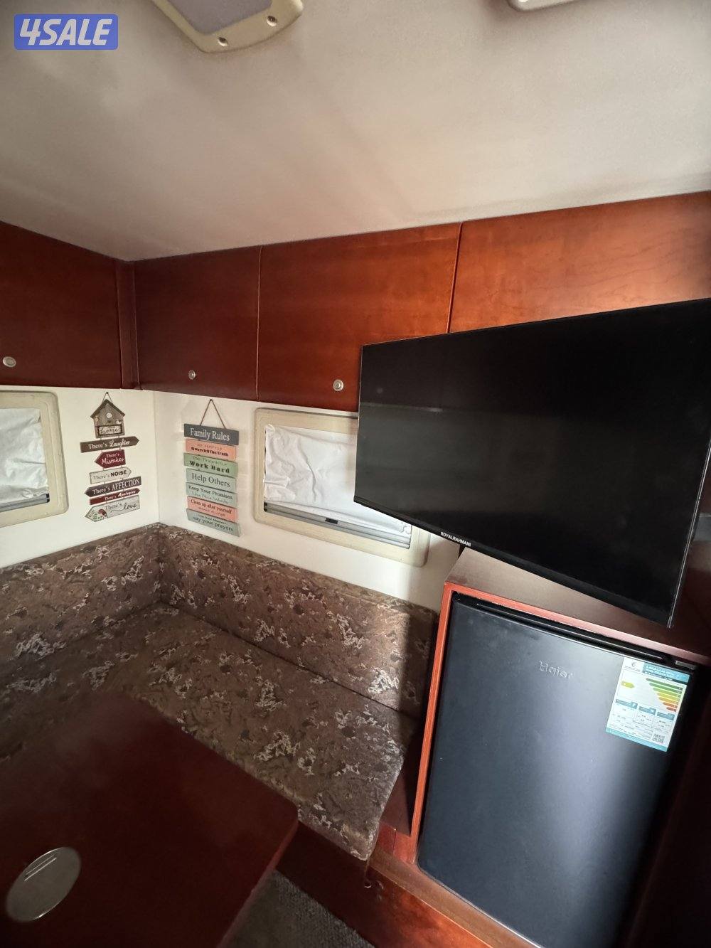 بيعه سريعه للبيع كرفان تركي مرتب و مجكنم9