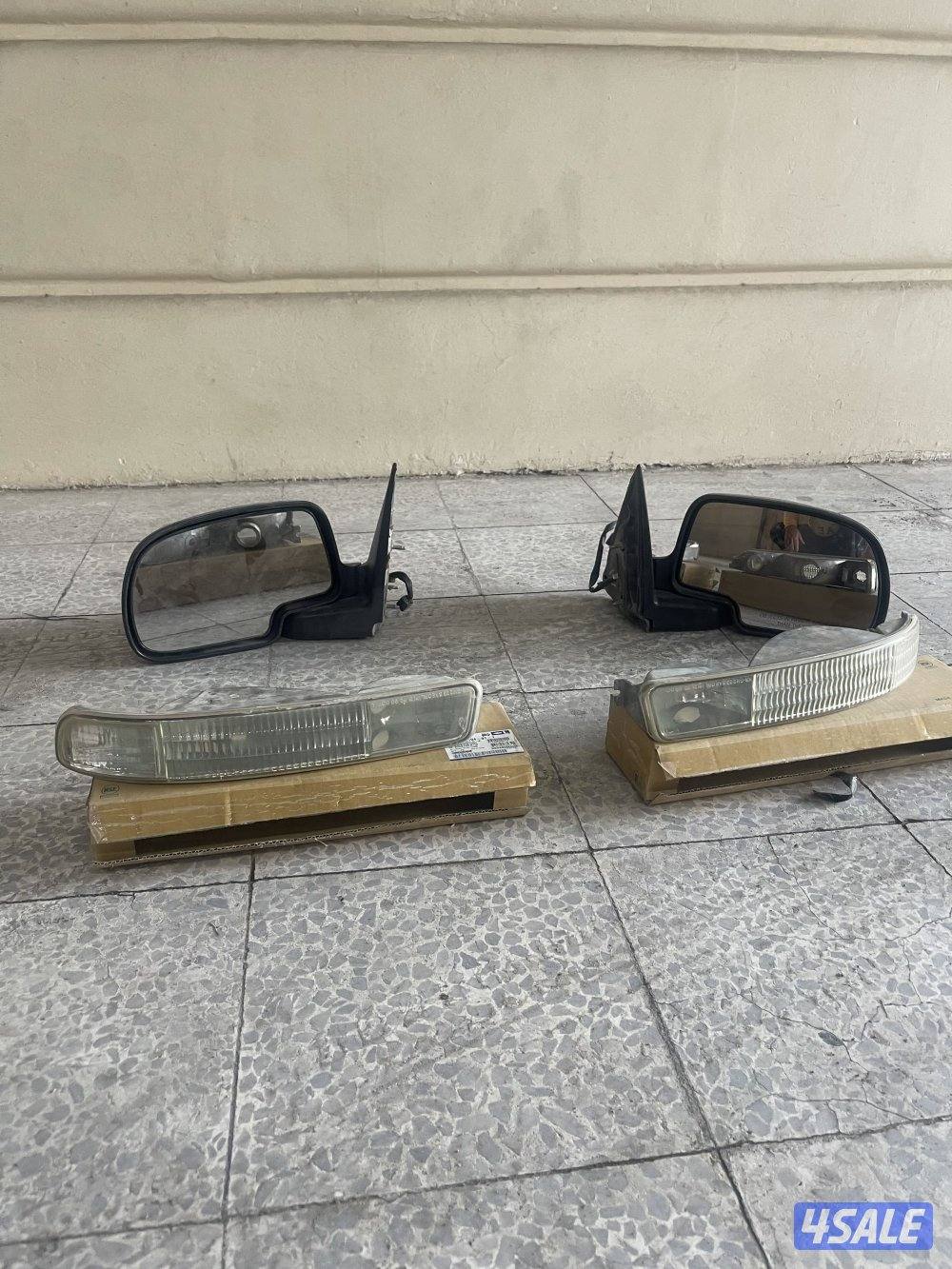 البيع دعامية سييرا كاملة 2002 صطابات مخصر ومناظر جانبية وكشافاتGM اصلي3