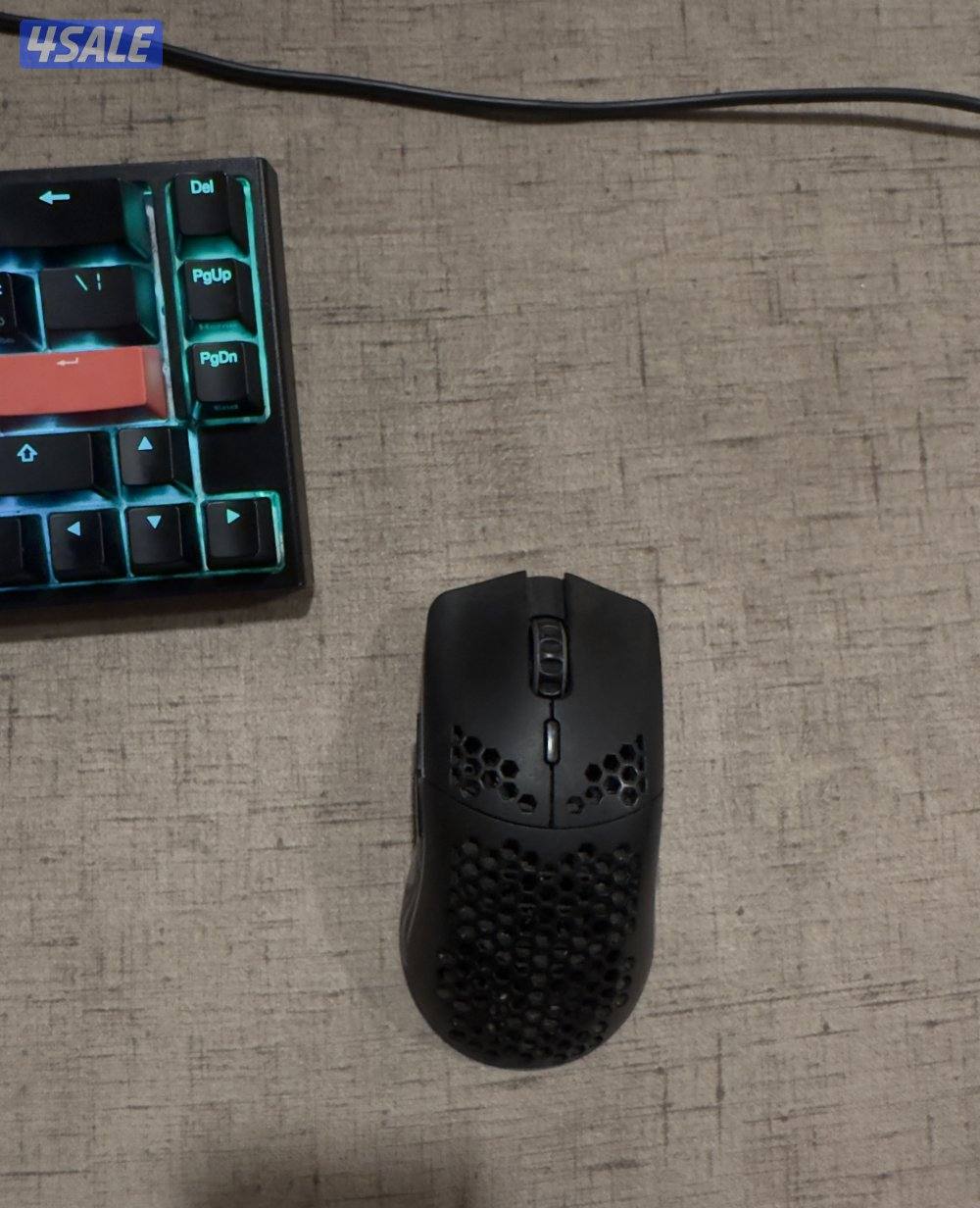 كيبورد دكي مني ٢ بلو سويتش وماوس قلوريس مودل o الحجم الكبير6