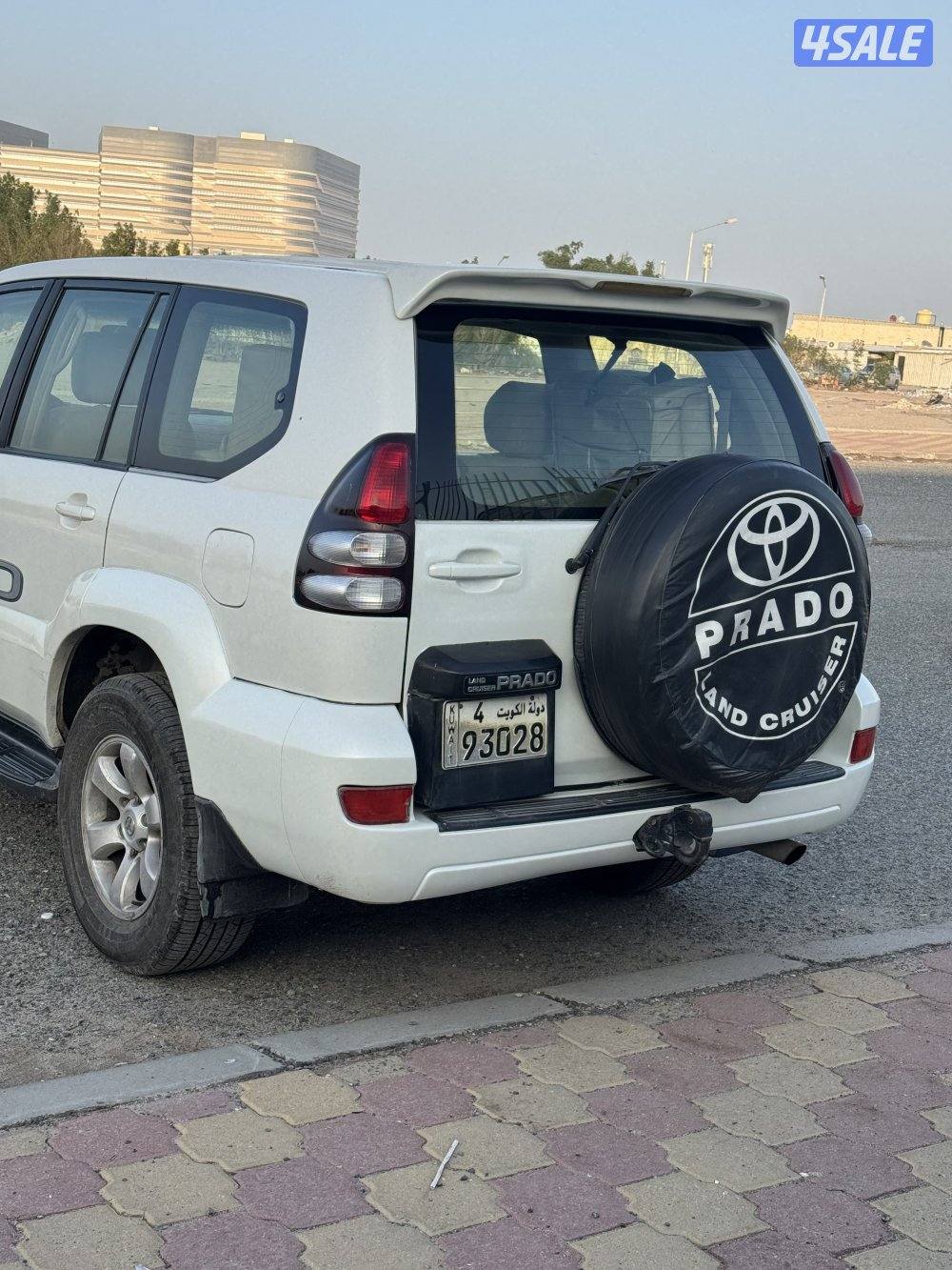 برادو، 2006، ابيض، ستة سلندر، V6، ما يشكي من شي ابد3