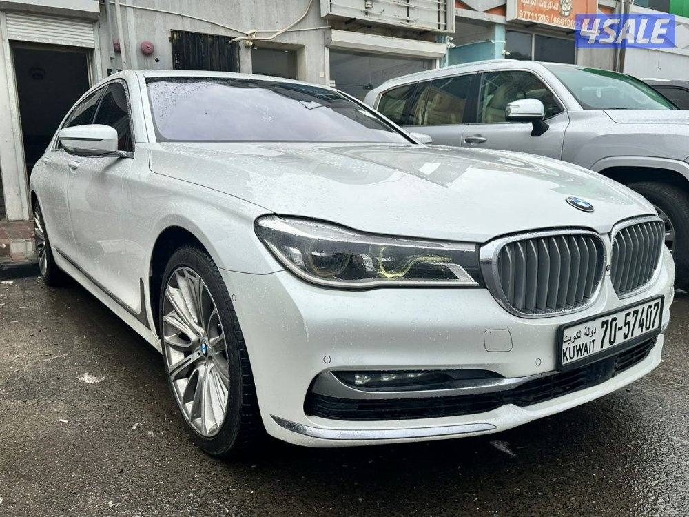 بي أم دبليو 740 Li ٢٠١٦ وارد قطر عداد ١٤٩ ألف شرط الفحص صبغ وكاله0