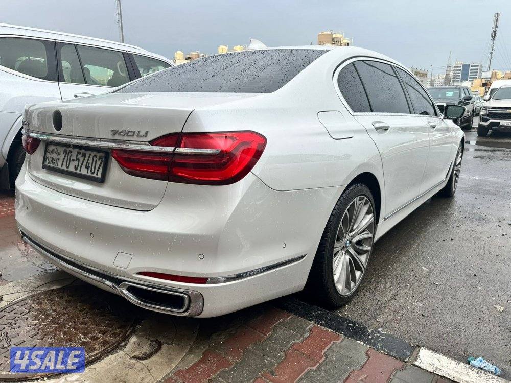 بي أم دبليو 740 Li ٢٠١٦ وارد قطر عداد ١٤٩ ألف شرط الفحص صبغ وكاله1