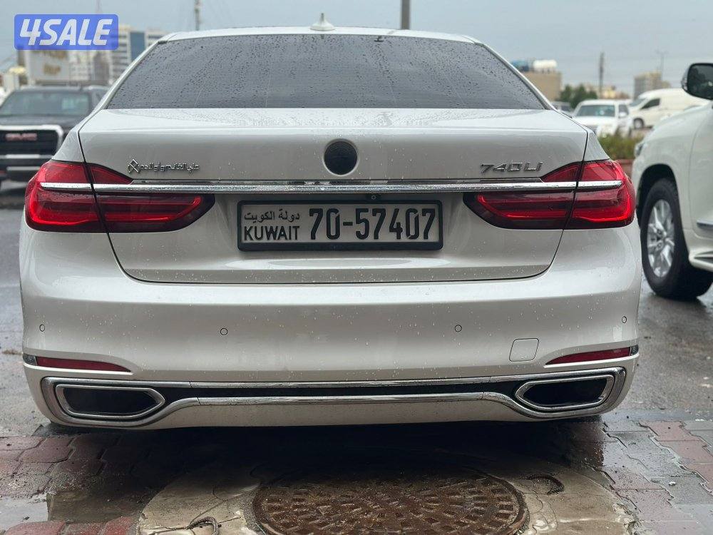 بي أم دبليو 740 Li ٢٠١٦ وارد قطر عداد ١٤٩ ألف شرط الفحص صبغ وكاله3