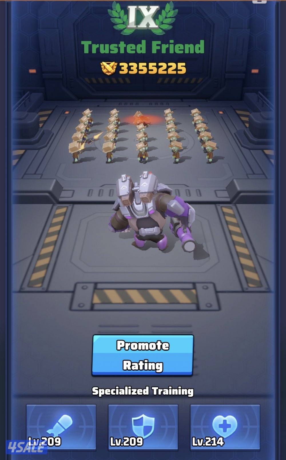 للبيع حساب لعبة لاست وار سيرفر 7814