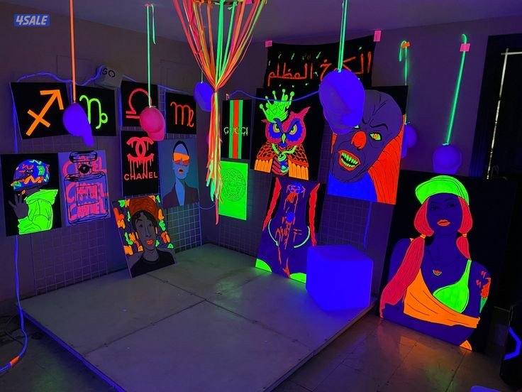 تجهيزات جميع المناسبات من اضاء واليزرات والبرجكتر5