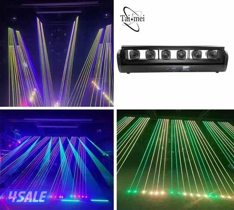 تجهيزات جميع المناسبات من اضاء واليزرات والبرجكتر8