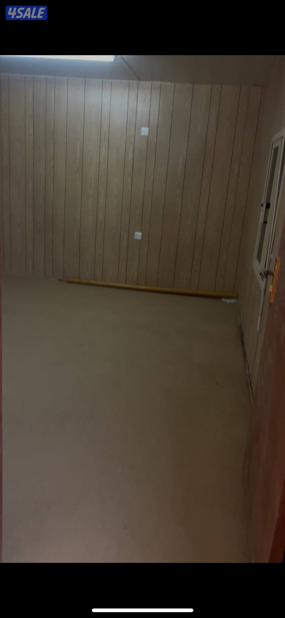 للبيع شاليه طول ٤.١٢ مكون من غرفتين ومطبخ ودورة مياه0