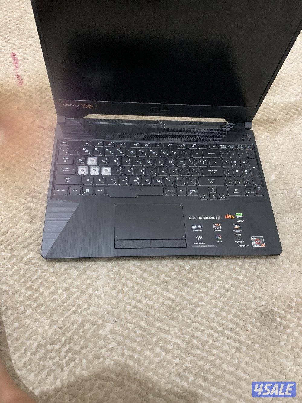 لابتوب TUF GAMING جديد مستعمل يومين بسسس2