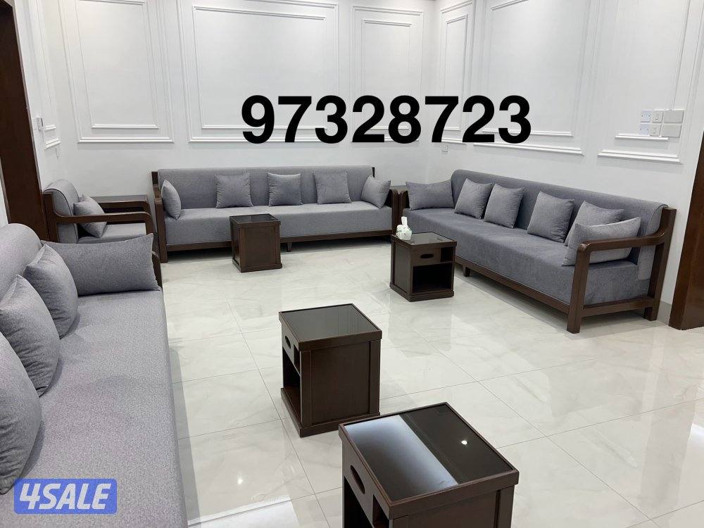 تنجيد وتفصيل ديوانيات جلسات مطارح مساند وكل الستاير وسجاد قص8