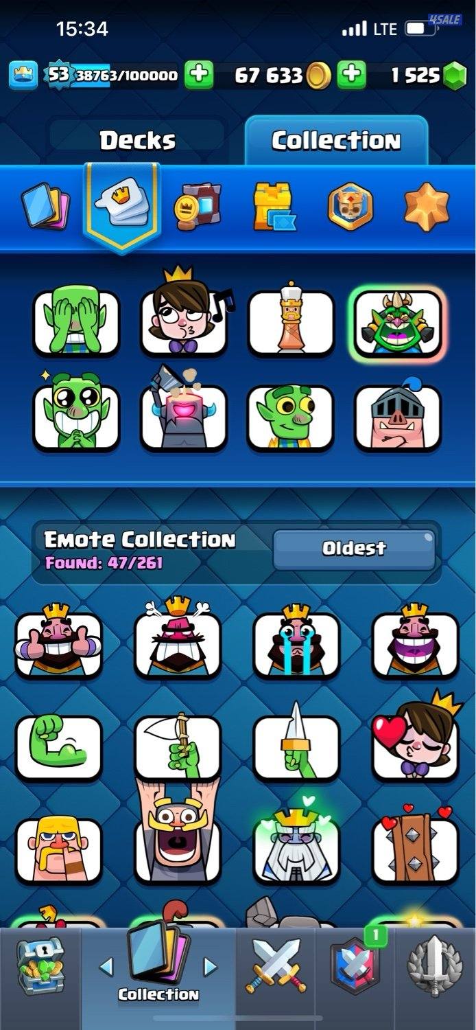 Clash of clans / clash royal / brawl stars account for sale حساب للبيع7