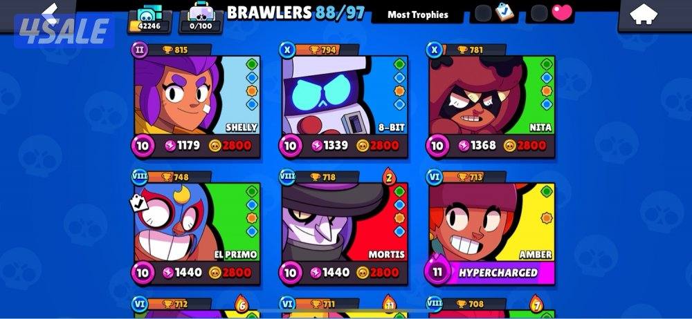 Clash of clans / clash royal / brawl stars account for sale حساب للبيع11