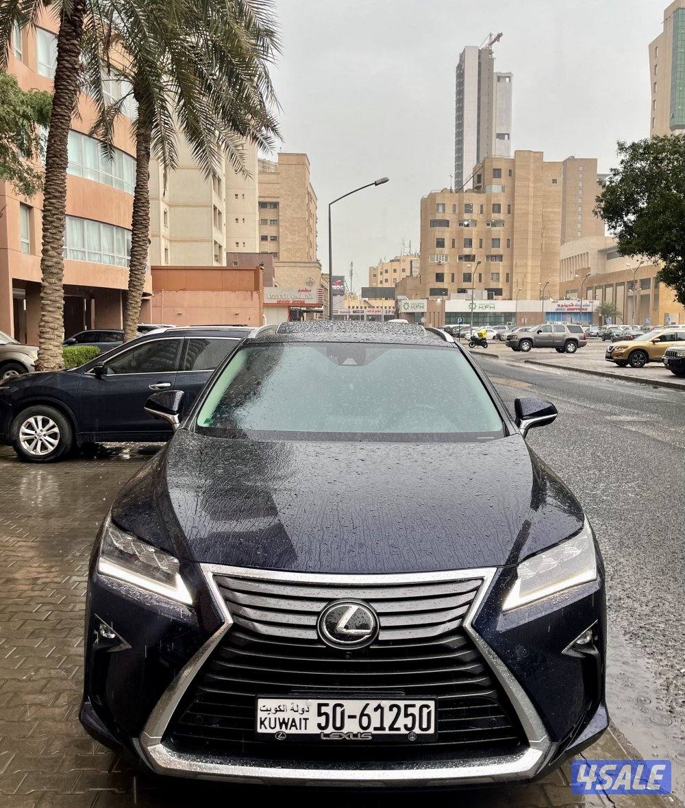 لهواة النوادر لكزس RX350 موديل 2019 اعلى فئة عداد فقط 90 لون مميز2