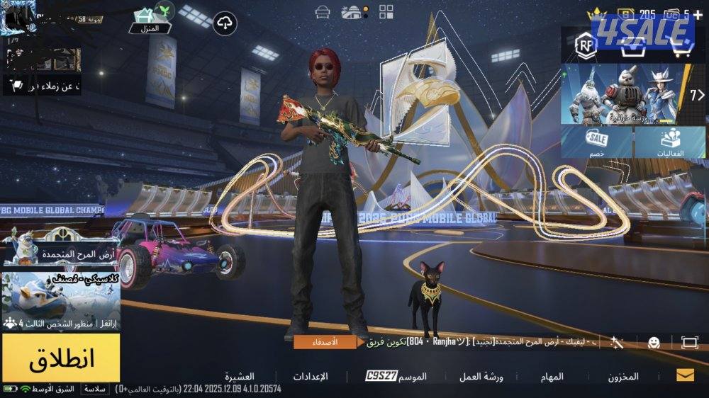 للبيع حساب ببجي او البدل2