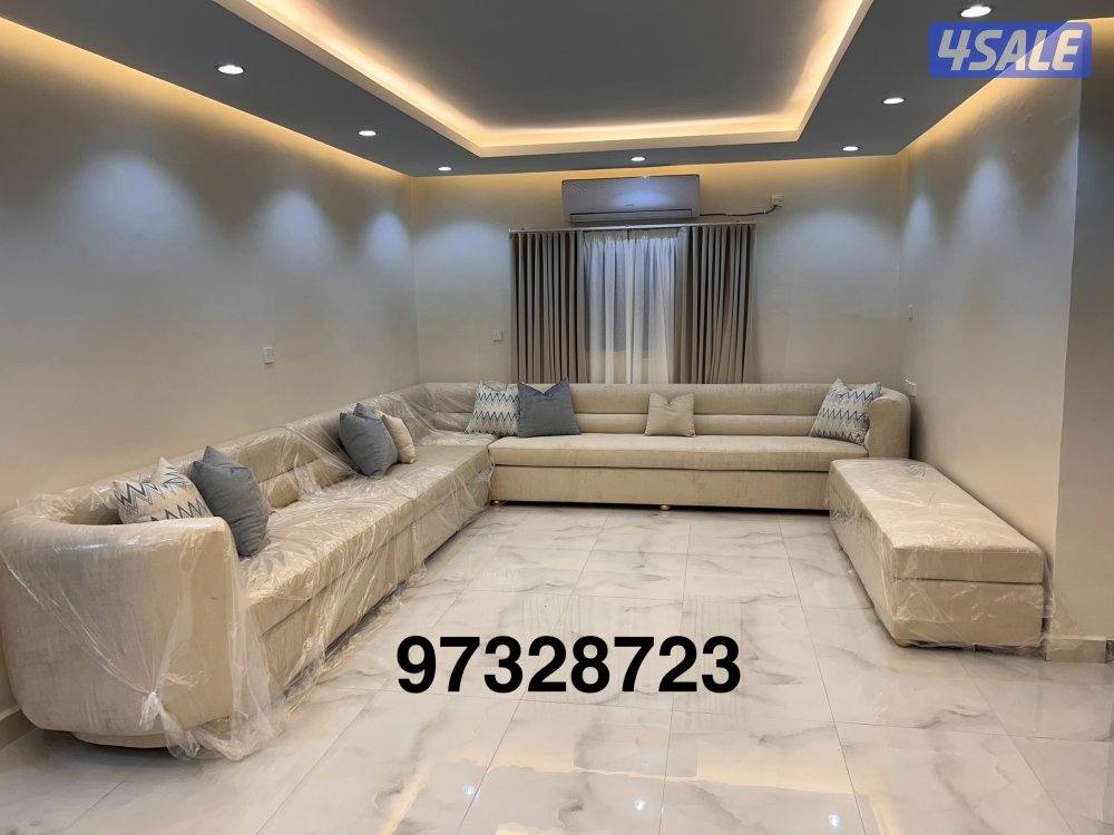 تنجيد وتفصيل مساند وديوانيات وكنب ومطارح وكل الستاير وسجاد قص5