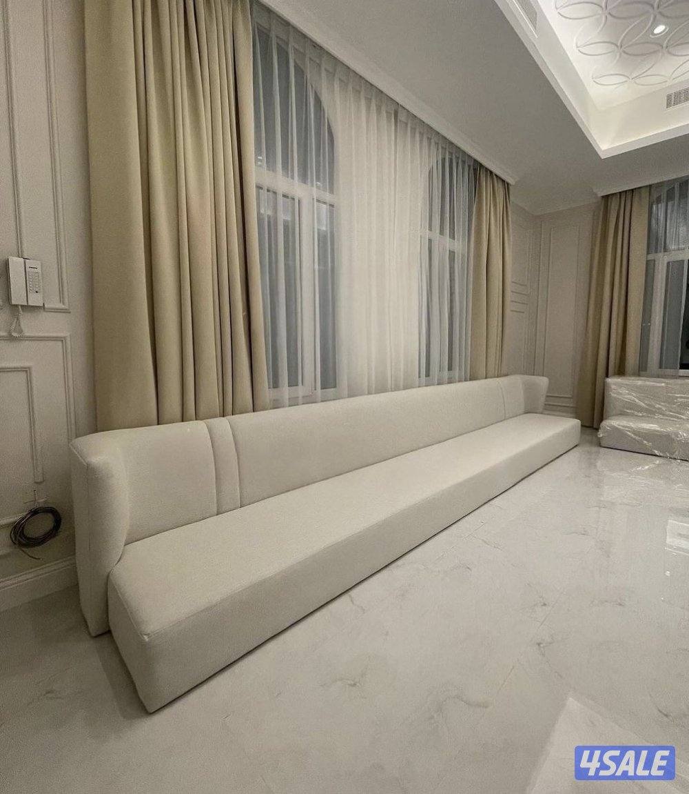 تنجيد وتفصيل مساند وديوانيات وكنب ومطارح وكل الستاير وسجاد قص10