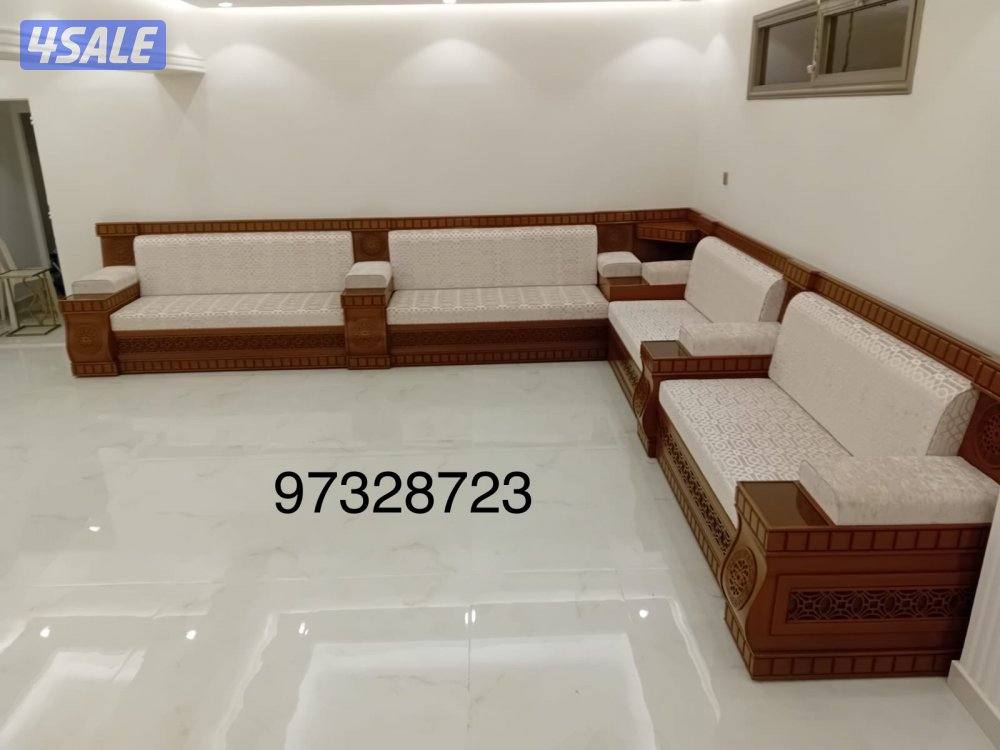 تنجيد وتفصيل مساند وديوانيات وكنب ومطارح وكل الستاير وسجاد قص13