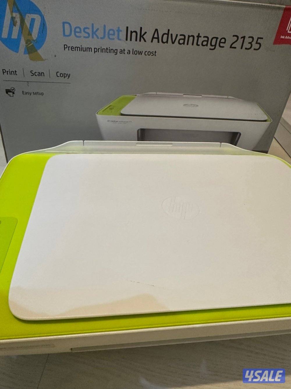 طابعه hp نظيفه تطبع وتنسخ لايوجد فيها wifi3