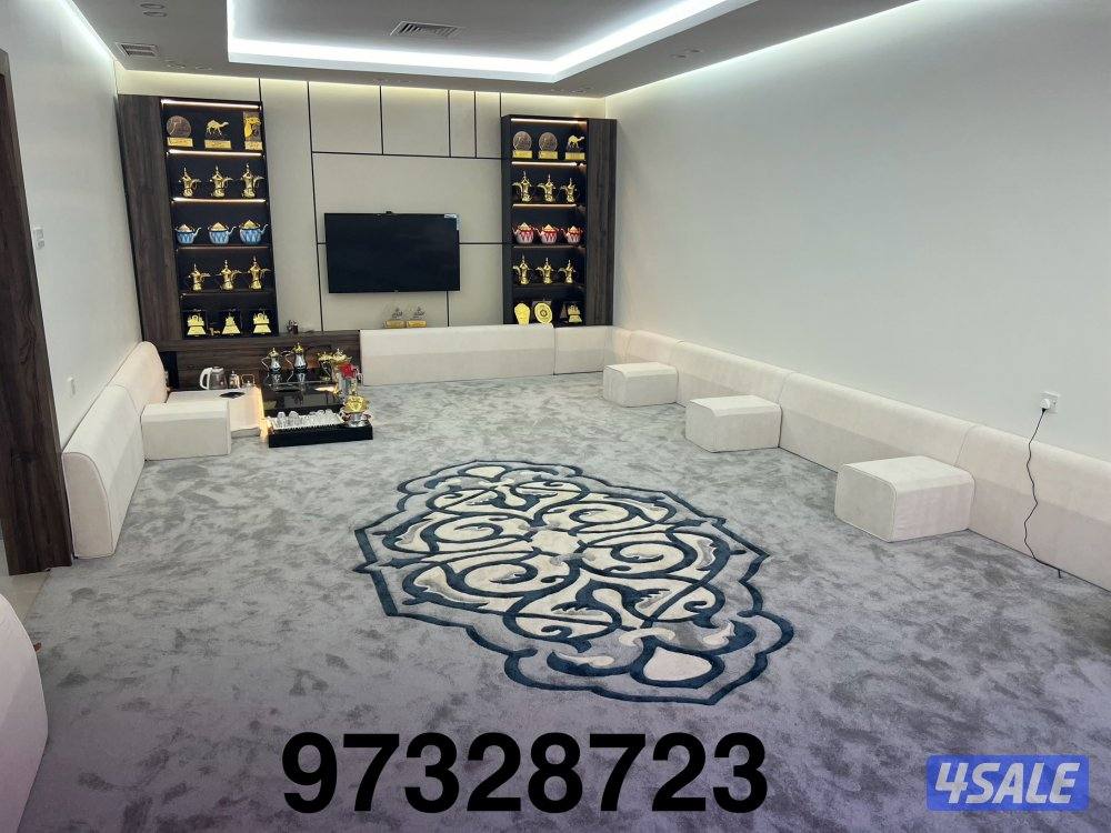 تنجيد وتفصيل ديوانيات مساند جلسات مطارح وكل الستايروسجاد3