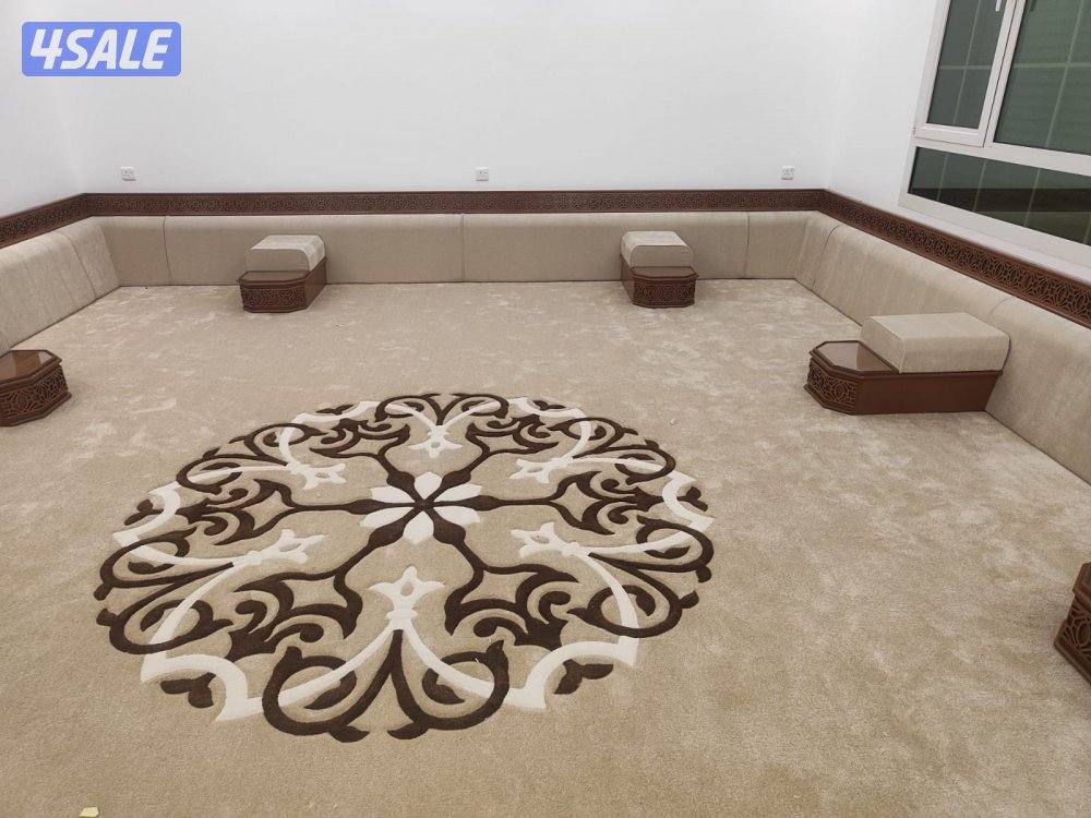 تنجيد وتفصيل ديوانيات مساند جلسات مطارح وكل الستايروسجاد12