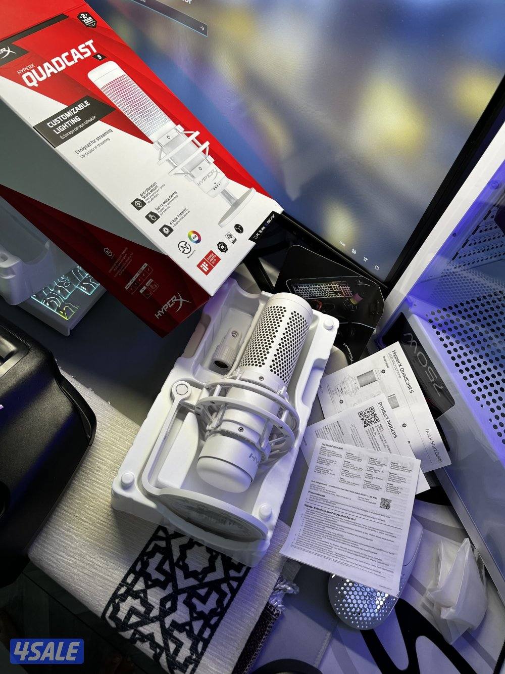 مايك هايبر اكس كواد كاست 3 للبيع ابيض1