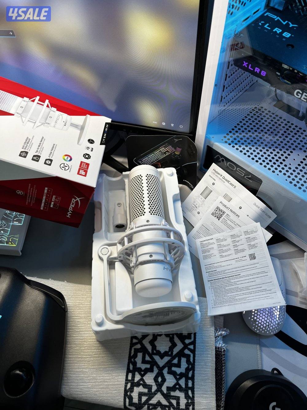 مايك هايبر اكس كواد كاست 3 للبيع ابيض2