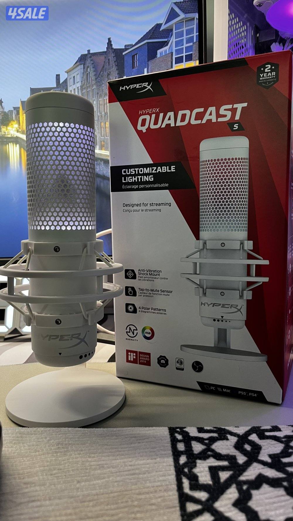 مايك هايبر اكس كواد كاست 3 للبيع ابيض3