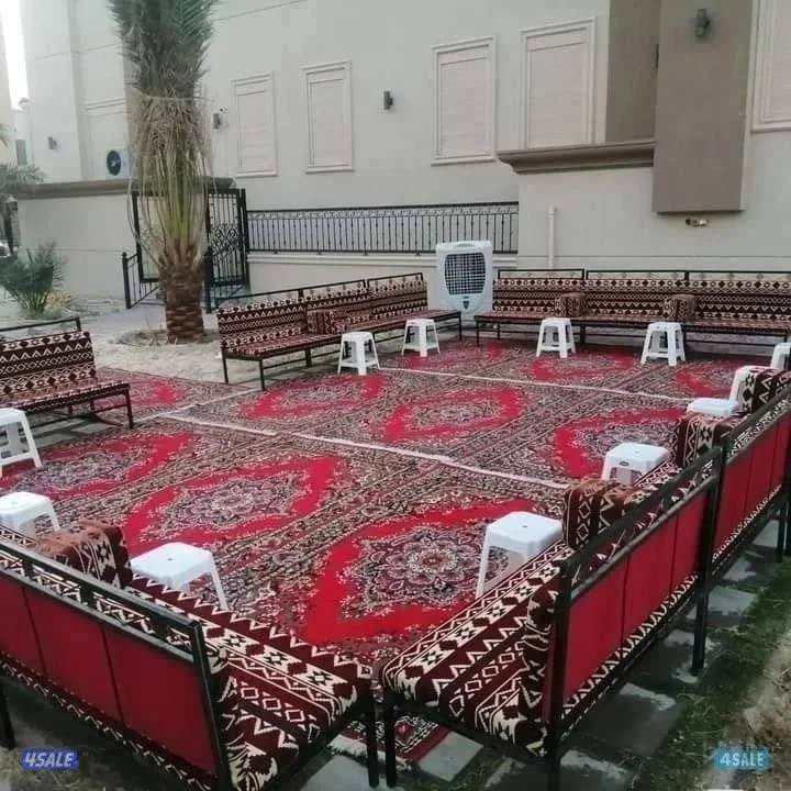 تجهيزحفلات🇰🇼🏃🏻♀🏃🏻♀تاجير كراسي🎗طاولات فندقيه🥉سجاد🚣🏽♀كراسي8