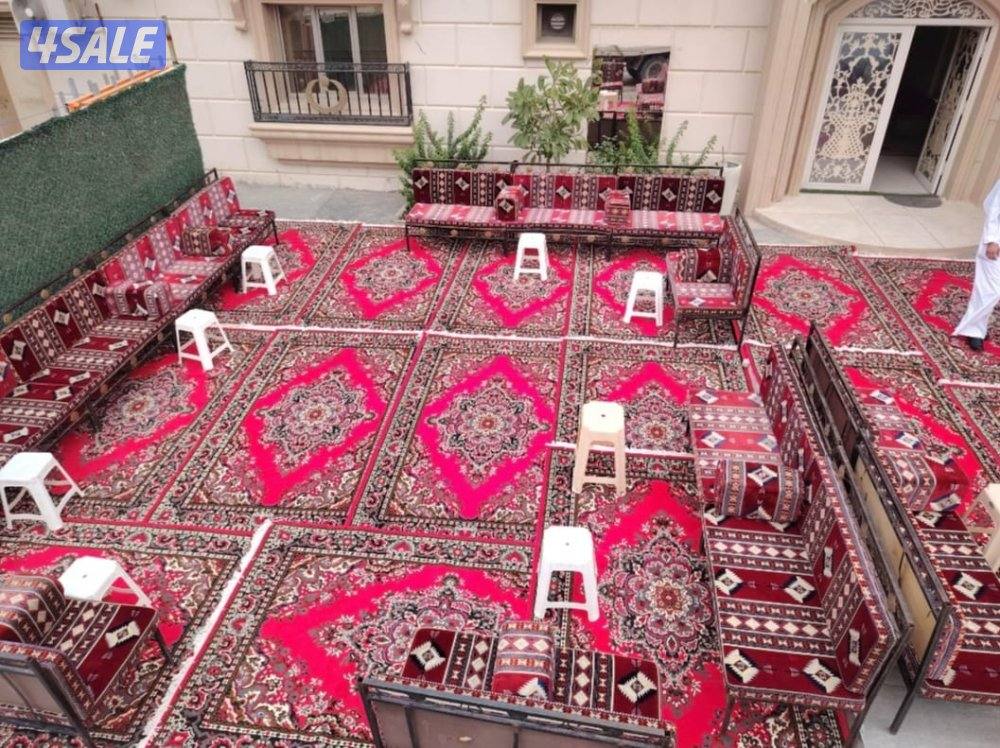 تأجير كراسي مخمل وجمع أنواع الكرسى دفيات خيم عزاه جميع المناسبات تاجير5