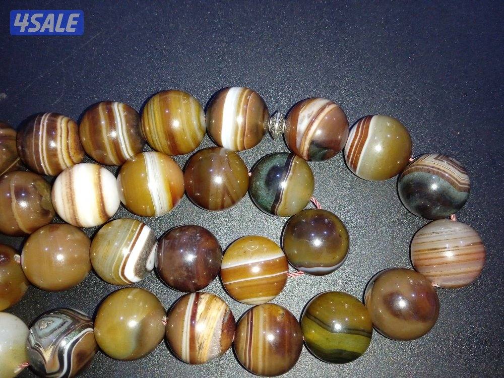 للبيع مسباح ياقوت الهندي الفريد و الملكي و مسباح عقيق السليماني الحي9