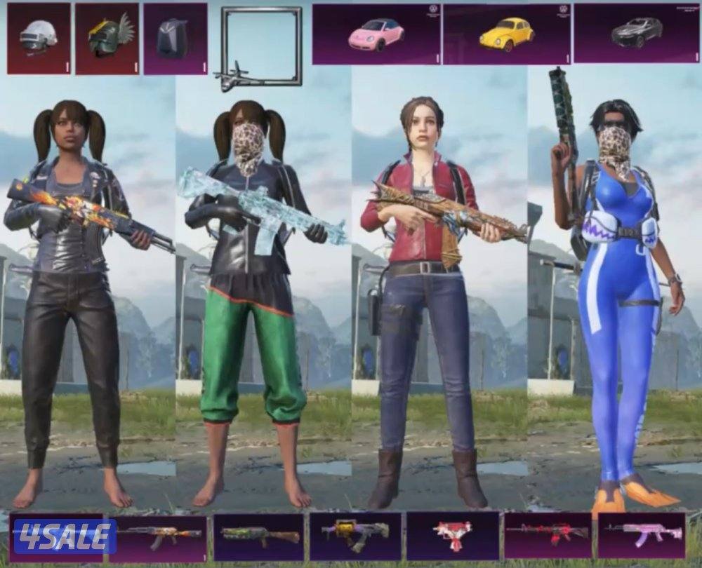 حساب ببجي تيشرت السقوط و٧ كل مسج0