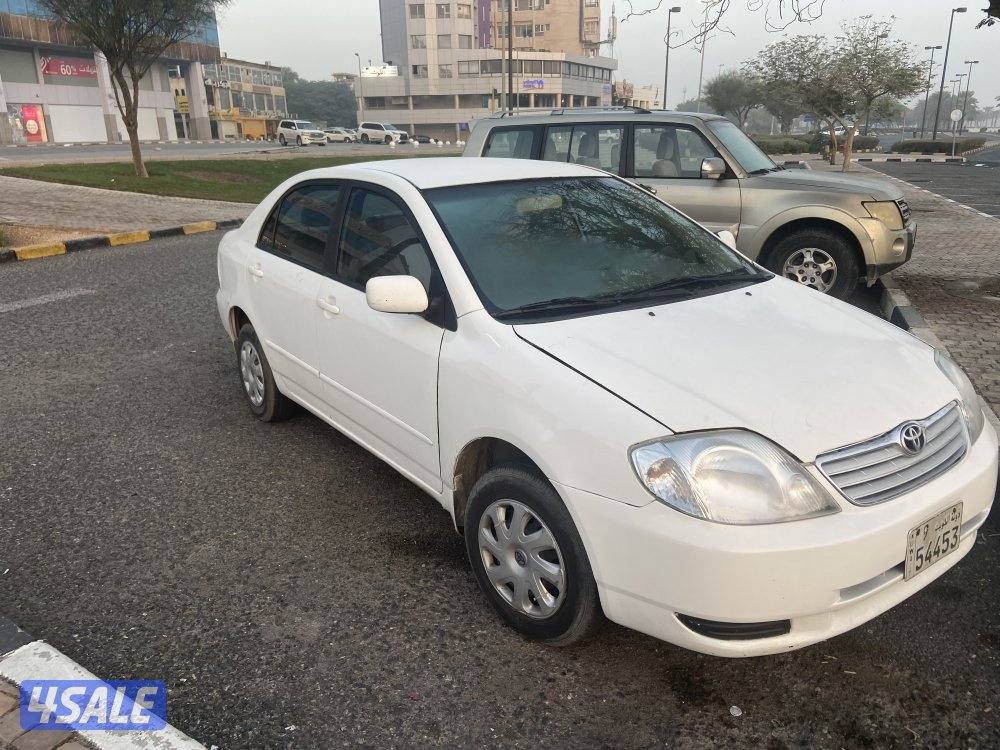 للبيع كورولا مديل ٢٠٠٢ مكينا كبيره امور سياره طيبا ما تشتكي من شي1