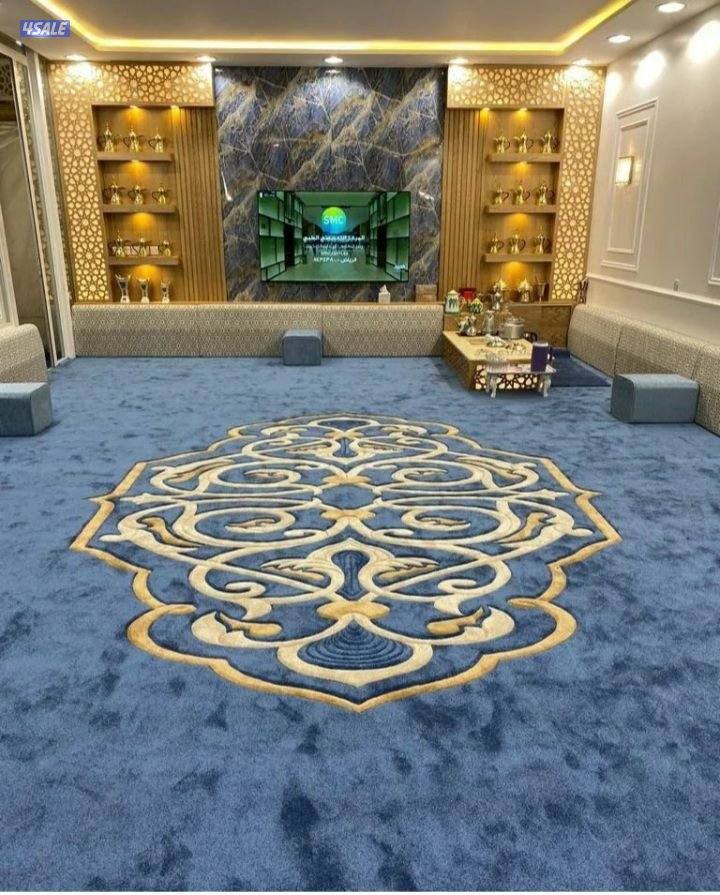 سجاد موكيت مساند ضهر بلاستك ثيل4