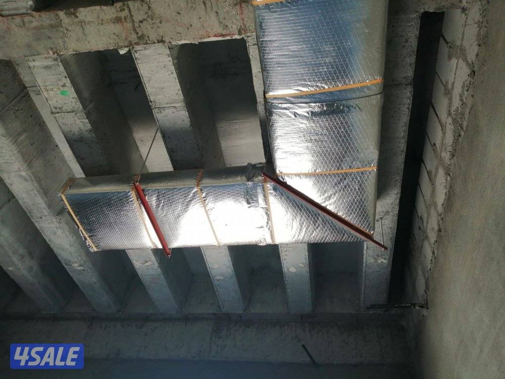 مقاول تكييف اامركزى نقل مكينة تركيب دكت عازل كريل ديفيوزر2