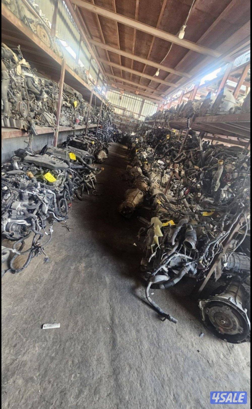 بيع قطع غيار السيارات السكراب مكاين وجيرات وارد ومحلي فورد وكوري وصيني0