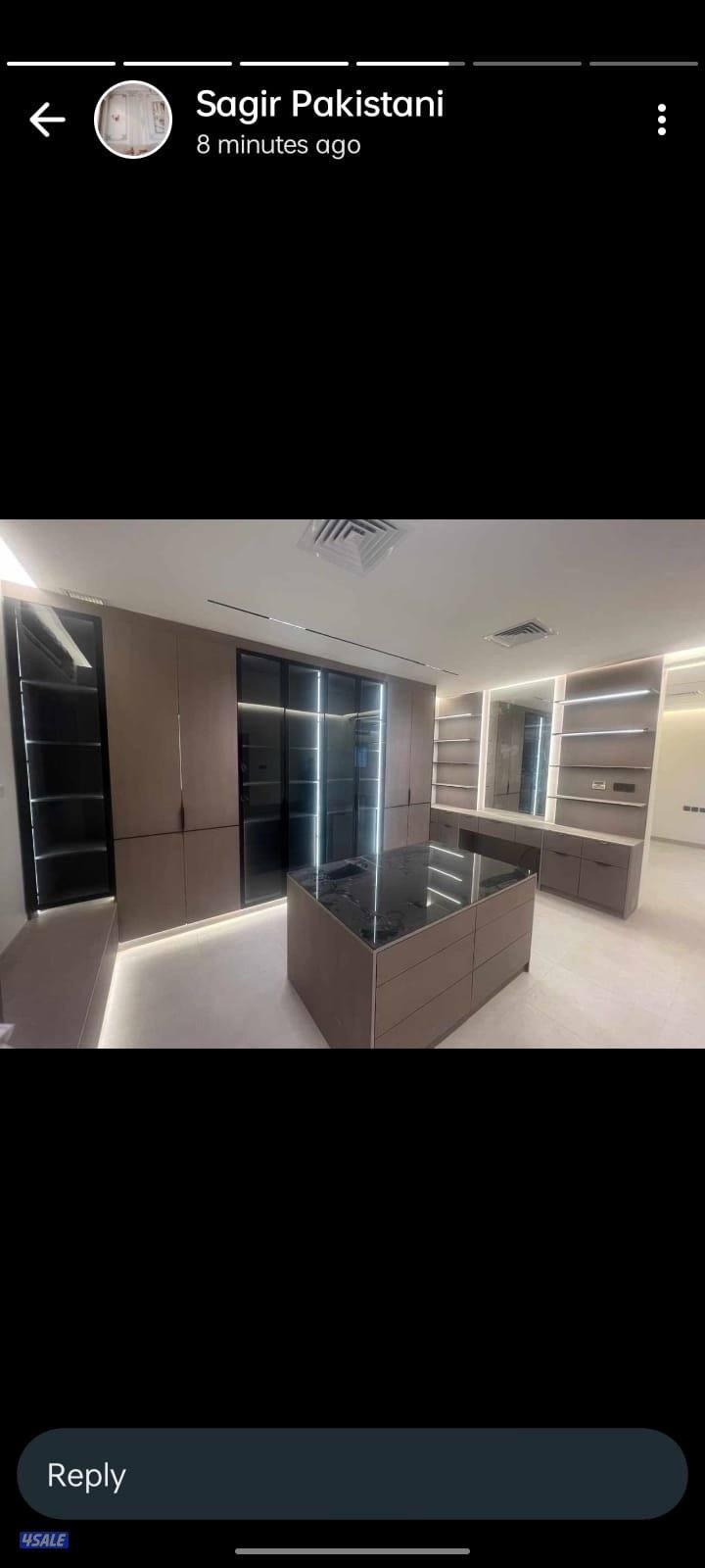 صباغ خشب ونجار صبغ باب كبتات وغرفة نوم صبغ نارى ولكر2