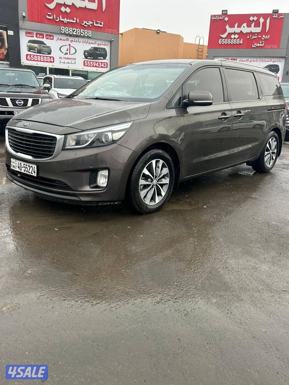 كيا كارنفال. V6 موديل 20170