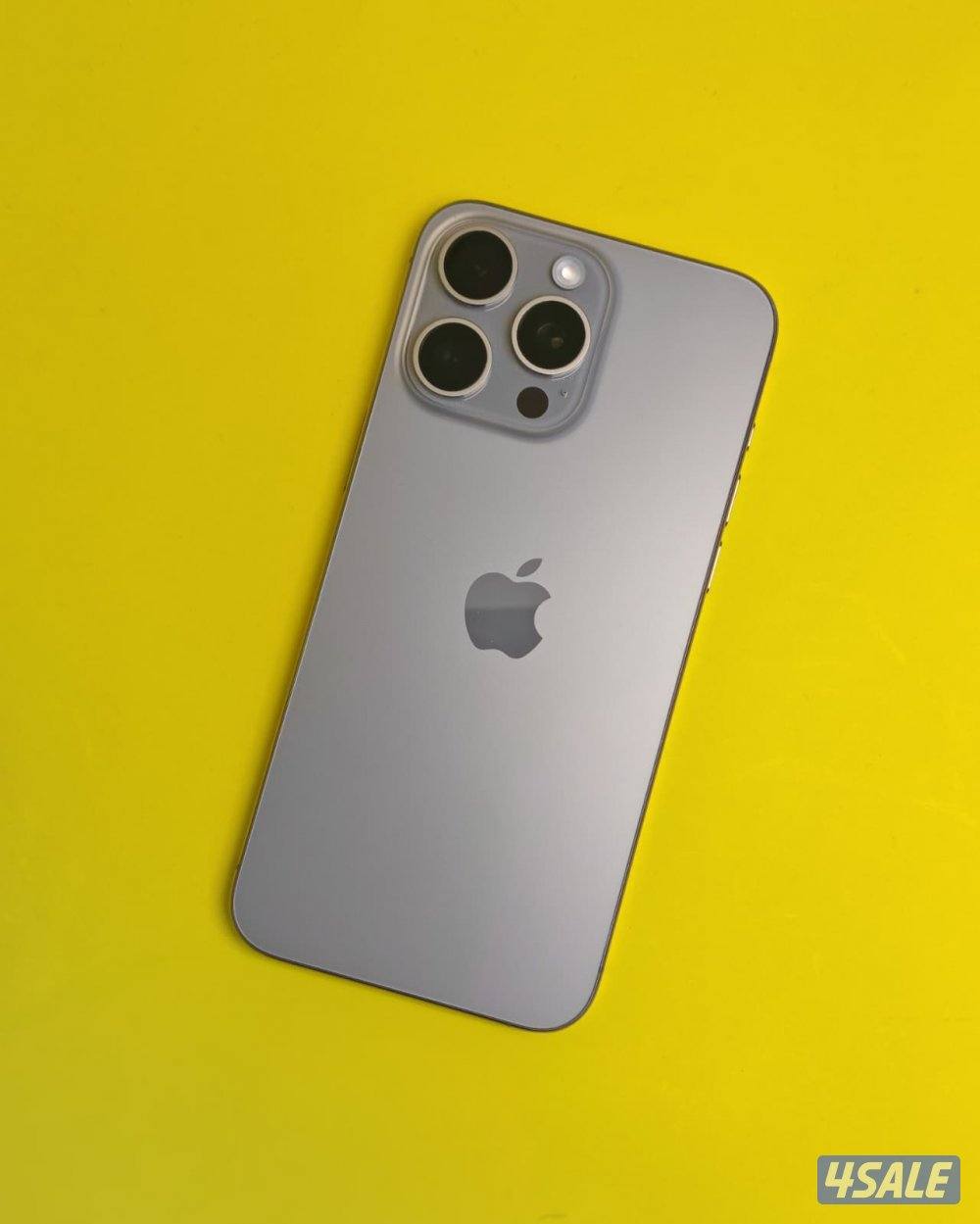 ايفون 15 برو ماكس – تيتانيوم – 86٪ iPhone 15 Pro Max 256GB Natural ,1