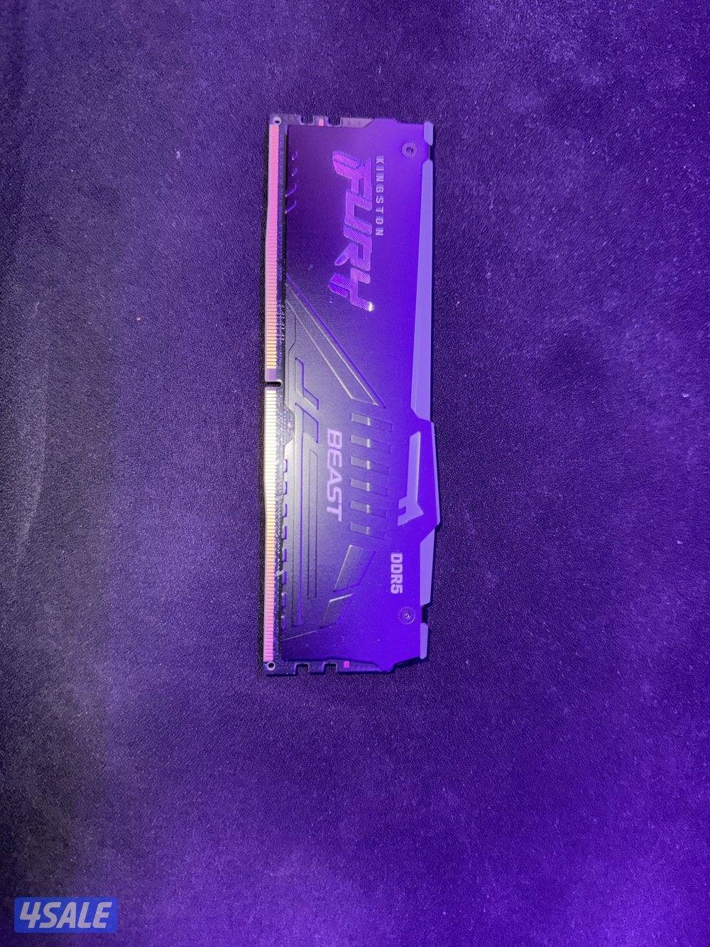 Kingston FURY Beast DDR5 16GB 5600MT/s black RGB0