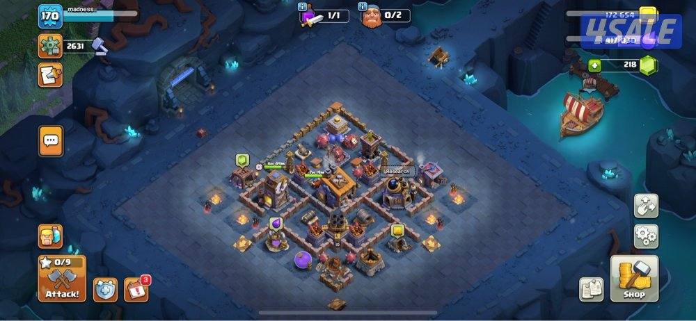 COC /clash royal / Brawl starts accounts for sale3