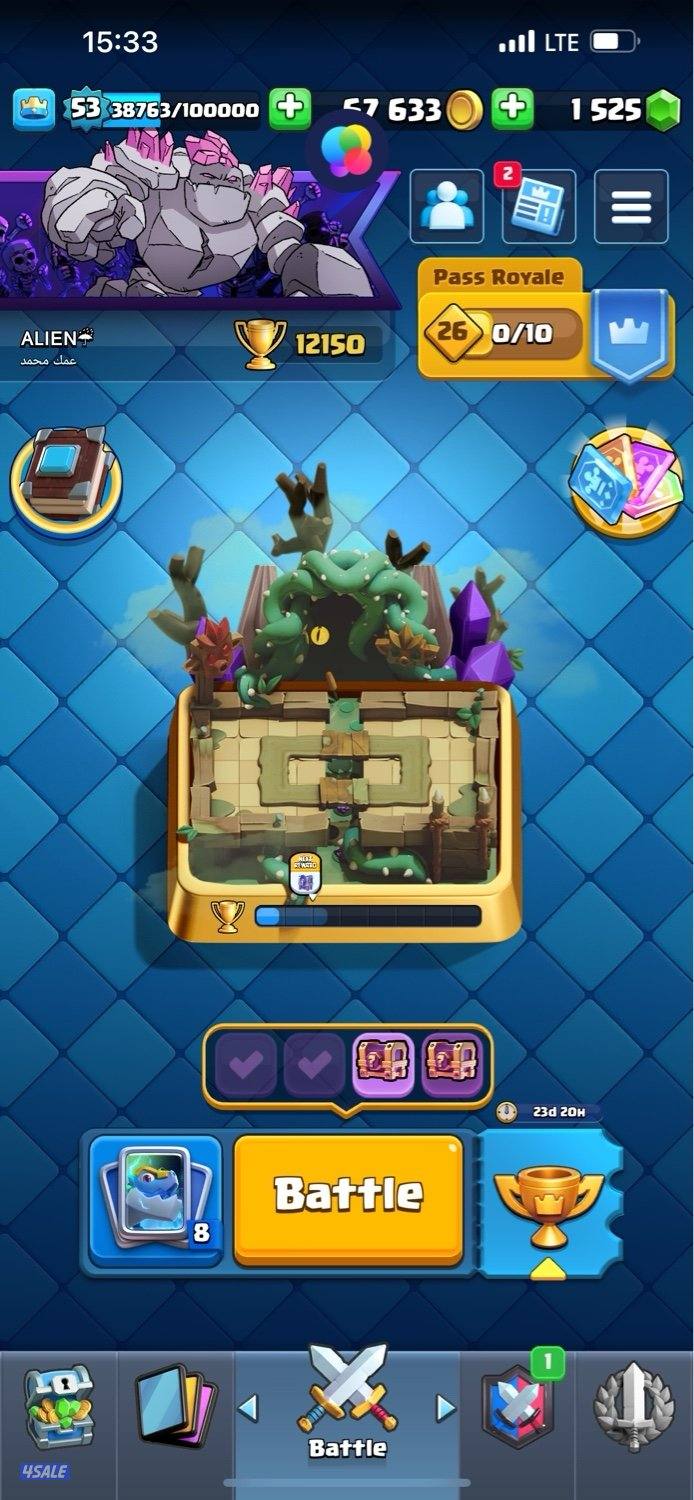 COC /clash royal / Brawl starts accounts for sale4