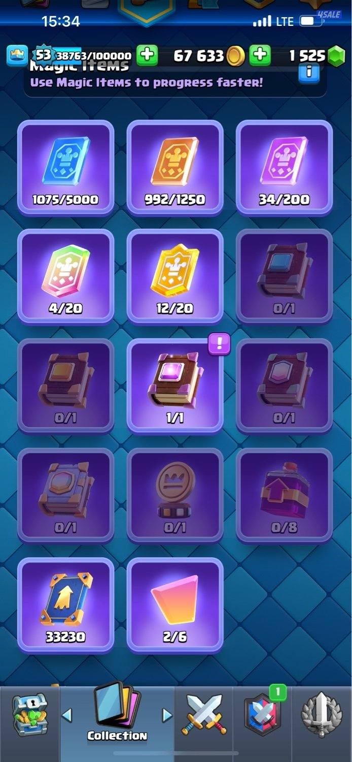 COC /clash royal / Brawl starts accounts for sale9