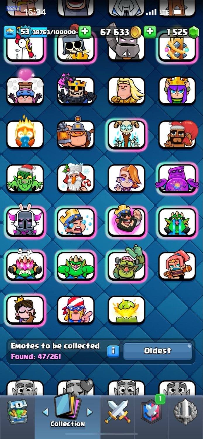 COC /clash royal / Brawl starts accounts for sale15