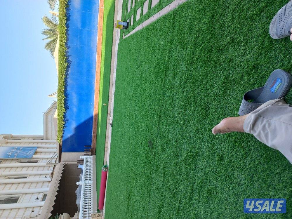 زراعة تيل طبيعي تيل صناعي ثيل عشب1