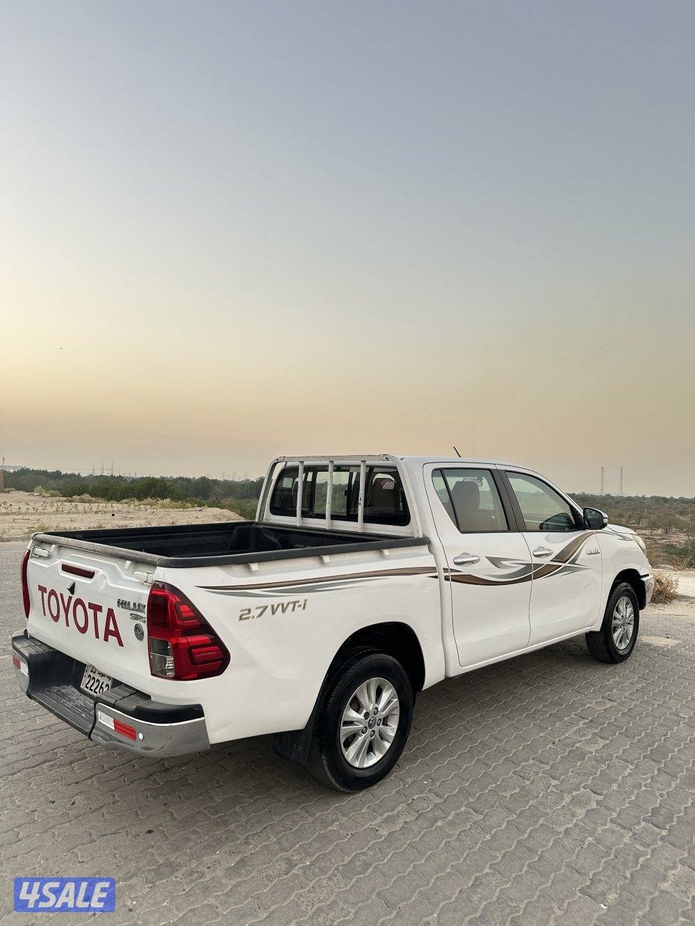 وانيت تيوتا هايلكس 2017 تماتيك شرط الفحص عداد 2680