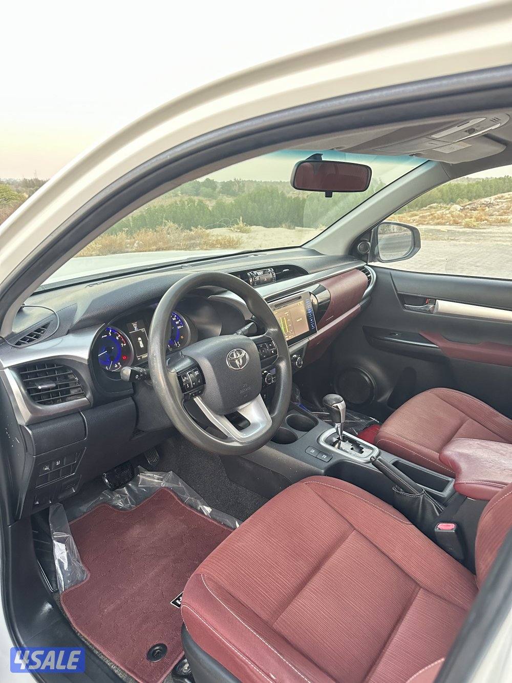 وانيت تيوتا هايلكس 2017 تماتيك شرط الفحص عداد 2682