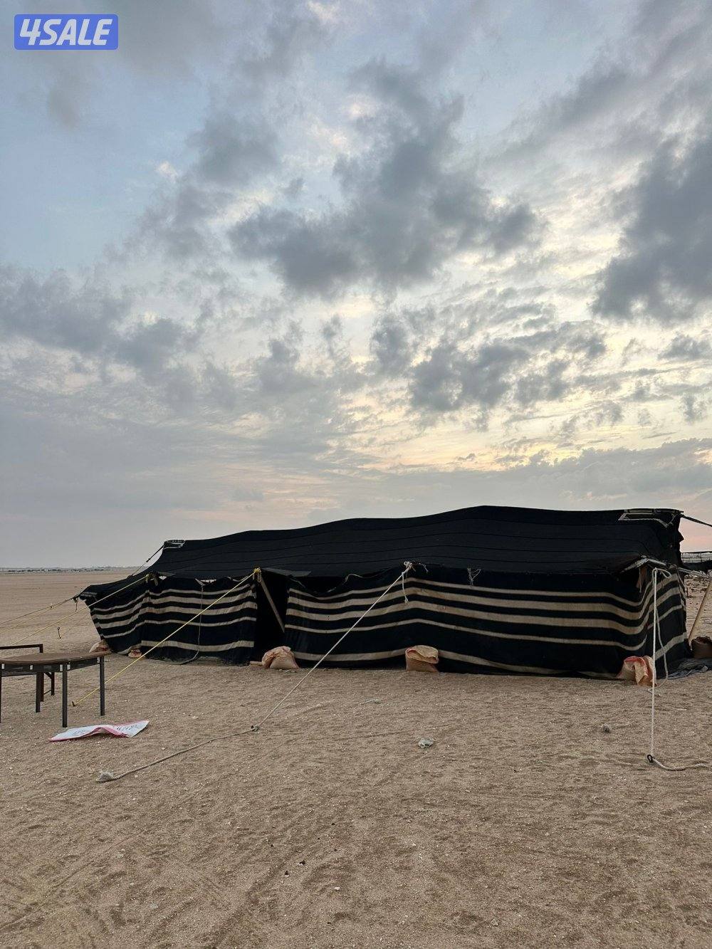 للبيع بيت شعر مستعمل استعمال وسط3