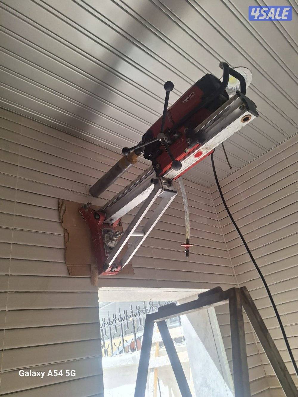 قص خرسانهليزر المسلحة وعمل فتحات الكور للتهويه والصحي وهدم الطوف6