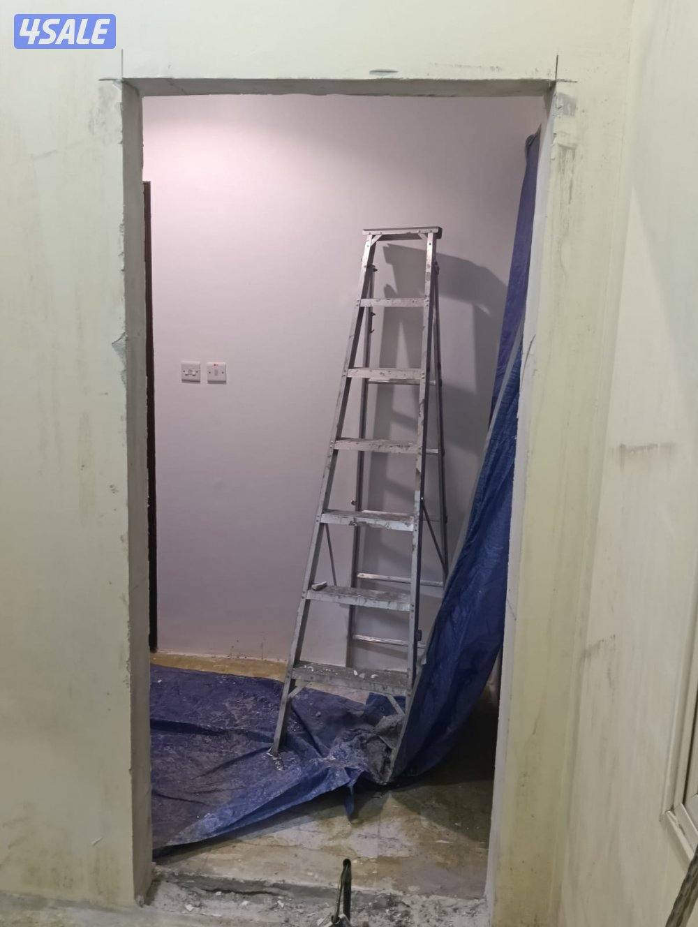 قص خرسانهليزر المسلحة وعمل فتحات الكور للتهويه والصحي وهدم الطوف9